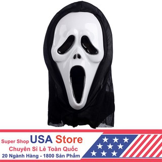 Mặt nạ thần chết Scream Halloween Tchính hãng