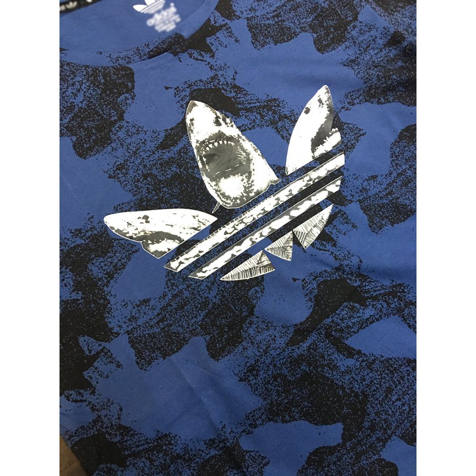 Áo thể thao cao cấp Adidas Blue Shark Camo [ hot trend ]