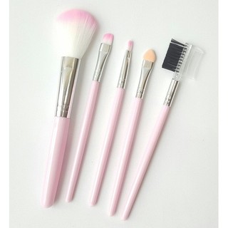 [HÀNG CÓ SẴN]-Bộ cọ trang điểm 5 món tiện dụng