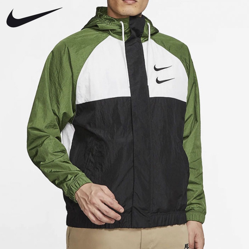 Áo Khoác Thể Thao Nike Có Mũ Trùm Đầu Dd1089
