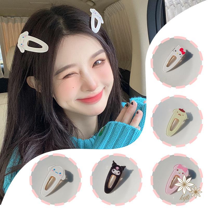 【Kifli】Kẹp tóc thiết kế họa tiết hoạt hình đáng yêu