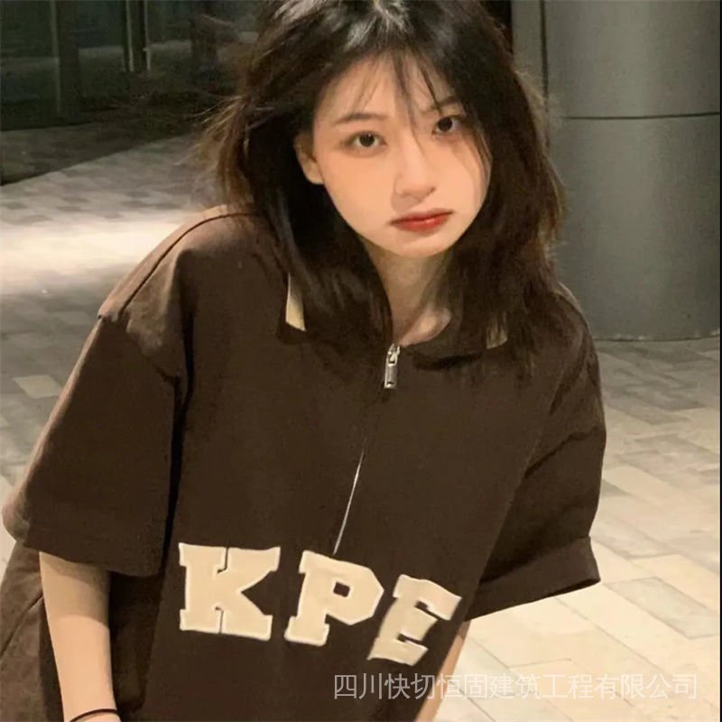 Áo Thun polo Ngắn Tay Phong Cách Năng Động Trẻ Trung Dành Cho Nữ