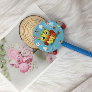 Lục lạc Trống gỗ cho bé