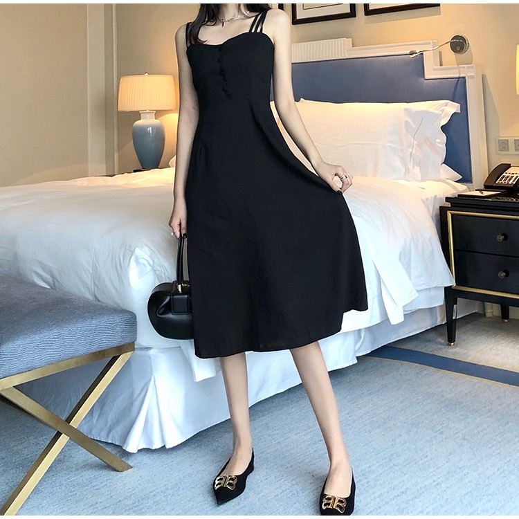 Váy Nữ, Váy 2 Dây Sexy, Quyến Rũ Dáng Xoè Gợi Cảm Moda.H | BigBuy360 - bigbuy360.vn