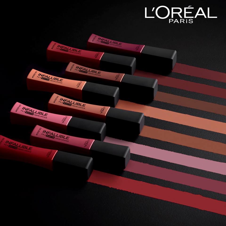 Son Kem Lì Lâu Trôi L'Oreal Infallible Lip Pro Matte Liquid Lipstick
