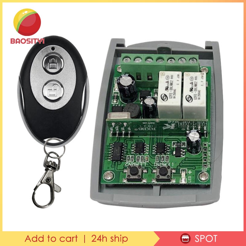 Công tắc đảo chiều DC12V-48V + điều khiển từ xa hình quả trứng