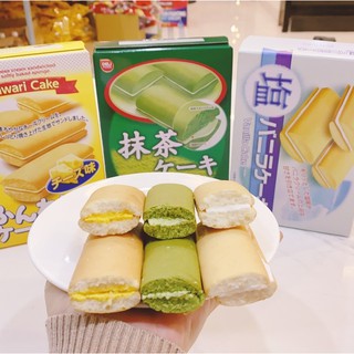 Bánh bông lan nướng sốt kem bơ