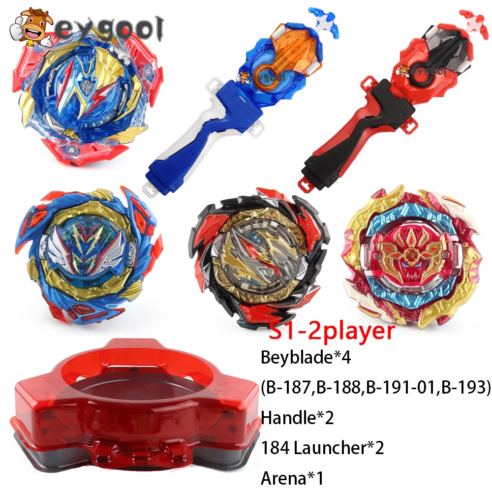 Bộ Con Quay Đồ Chơi Beyblade Burst BD 184 Dành Cho Các Bé