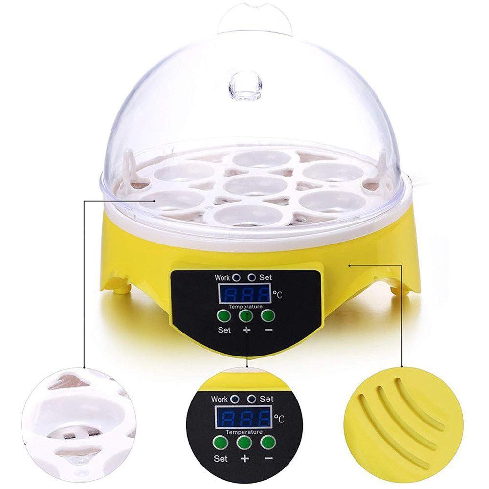 Lồng Ấp Trứng 7 Ngăn Thông Minh Cho Chim Vẹt