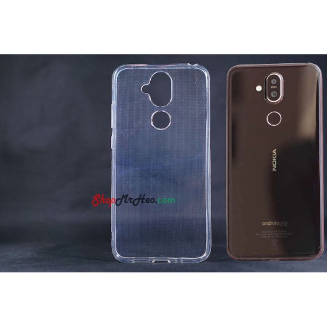 Ốp dẻo cho máy Nokia 7.1 Plus/ X7 silicon trong suốt loại tốt