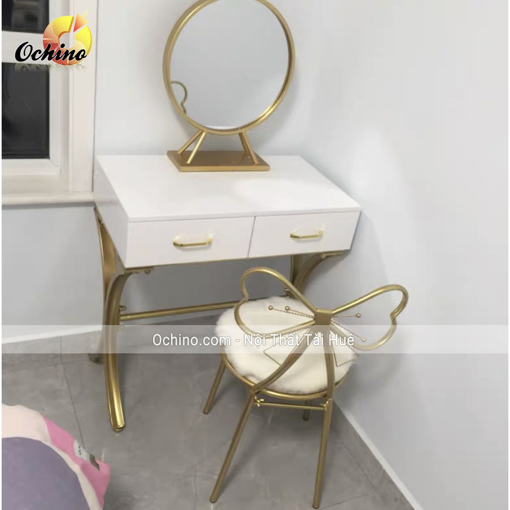 Bàn Trang Điểm HÌnh nơ Xinh đẹp ( hàng có sẵn)