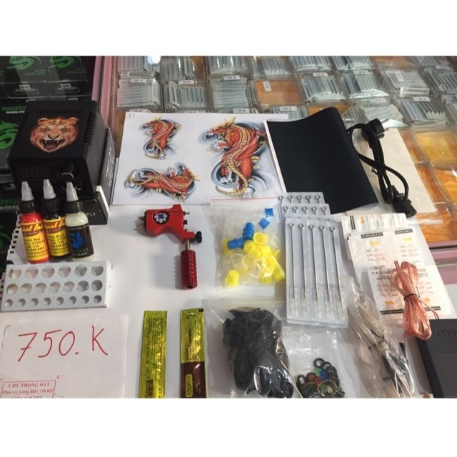 Bộ kit máy xăm hình mô tơ Bishop