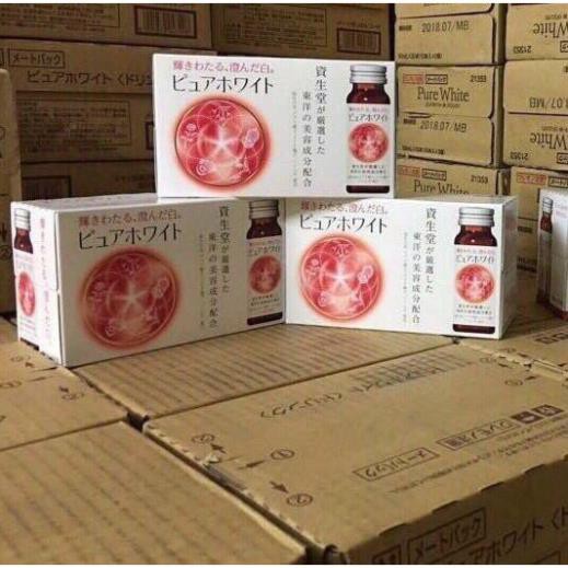 Nước Uống Trắng Da Pure White Shiseido, Nước uống Collagen Shiseido Pure White  - Nhật Bản | BigBuy360 - bigbuy360.vn