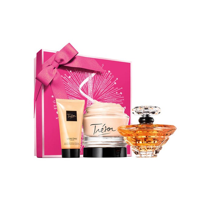 Giftset Lancôme Trésor EDP 3pcs (1NH 100ml + 1 Gel Tắm 50ml + 1 body lotion 200ml)