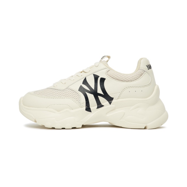 Giày MLB Bigball Chunky Mesh NY CHÍNH HÃNG Giày Đế Cao 6cm MLB Chunky Mesh New York Yankees - Simple Sneaker