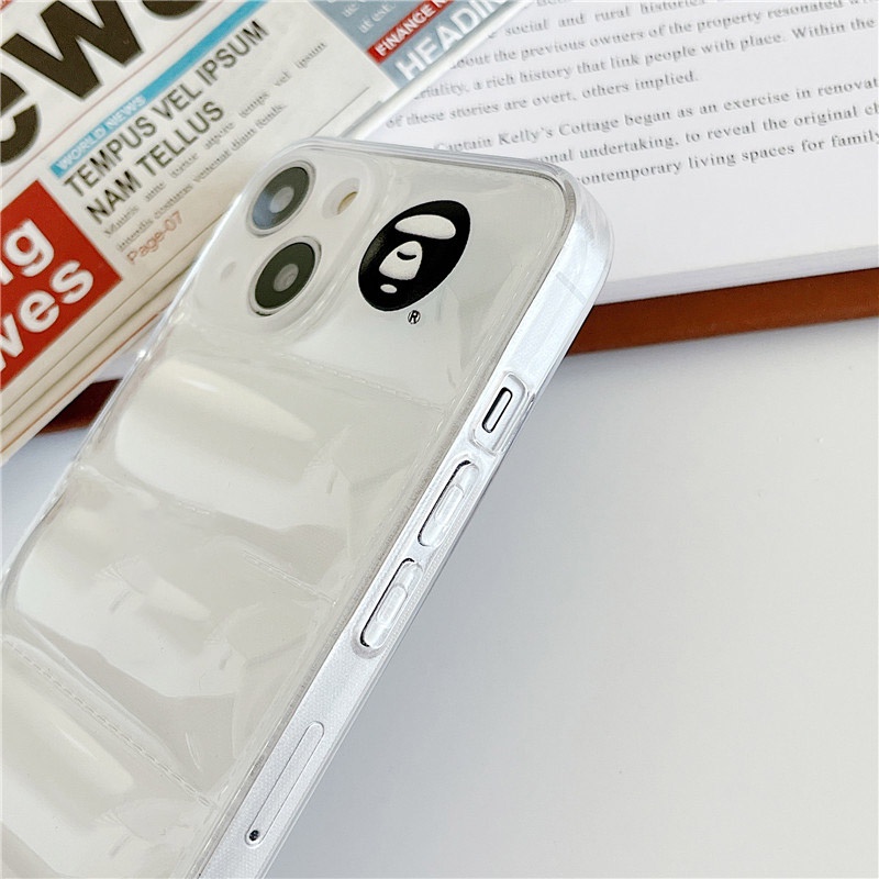 Hoạt Hình Ốp Điện Thoại Mềm Trong Suốt Cho iphone15 15pro 15pm 14 14plus 14pro 14promax 13 13pro 13promax 12 12pro 11 x xr xsmax 7p / 8p