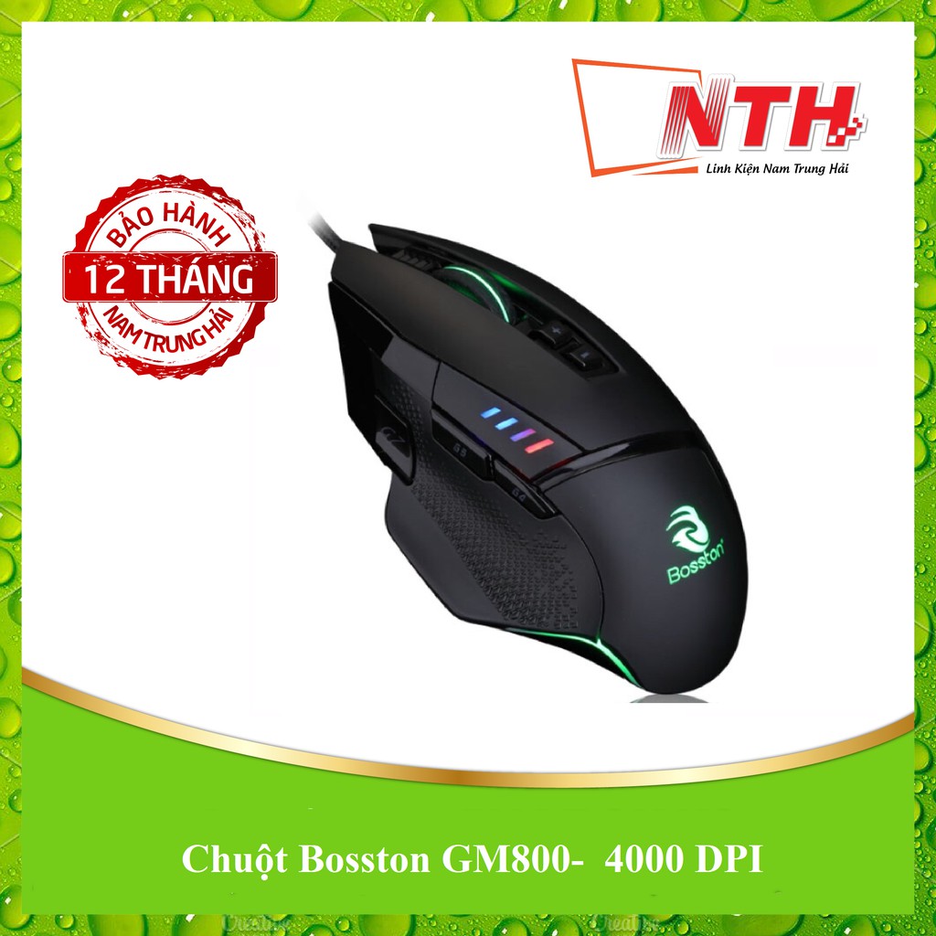 [NTH] Chuột Bosston GM800 - 4000 DPI