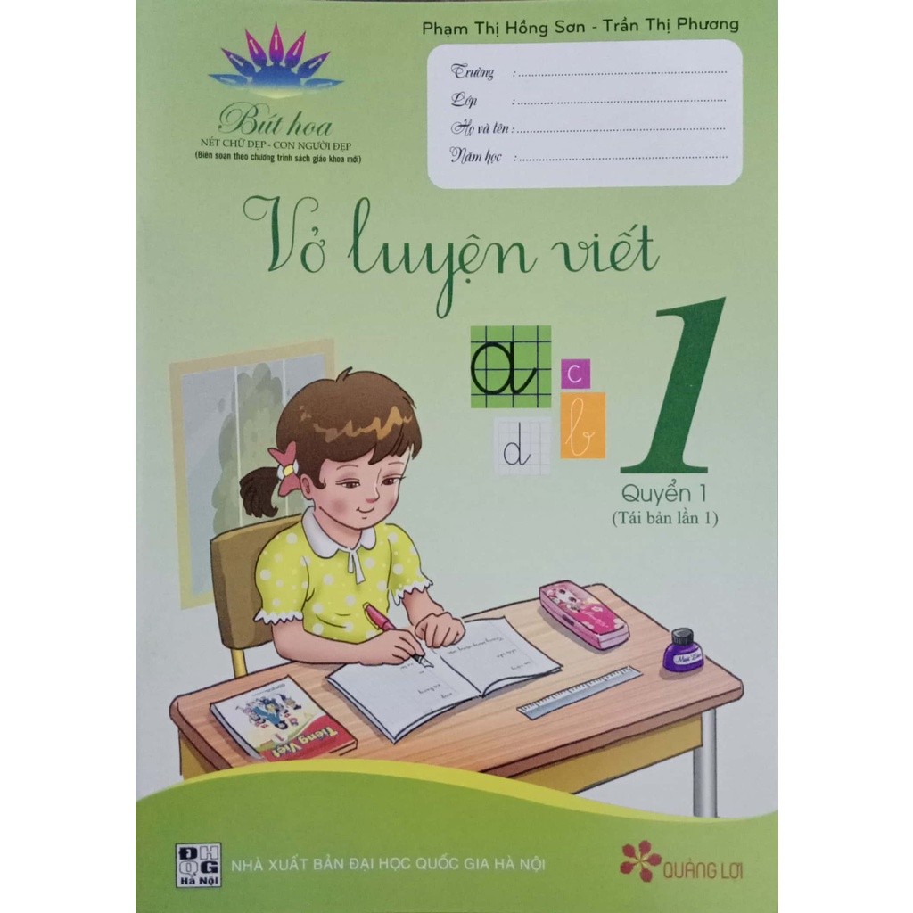 Sách - Vở Luyện Viết 1 Quyển 1