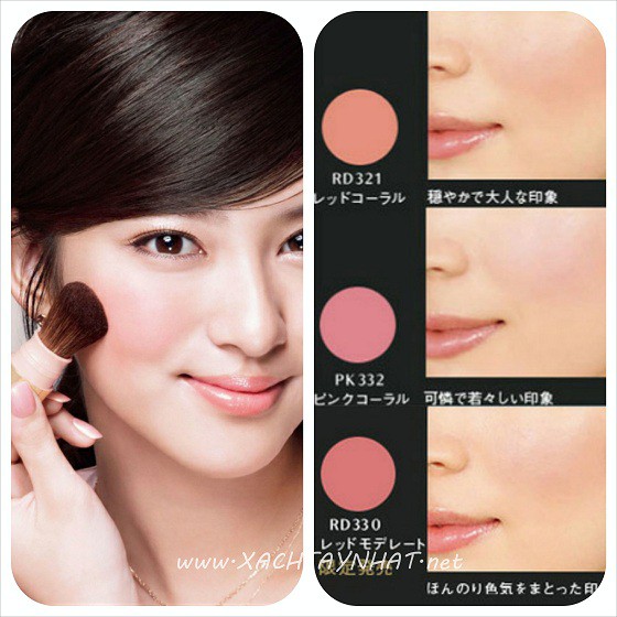 {Refill} Lõi thay thế phấn má Shiseido Maquillage True Cheek Nhật Bản