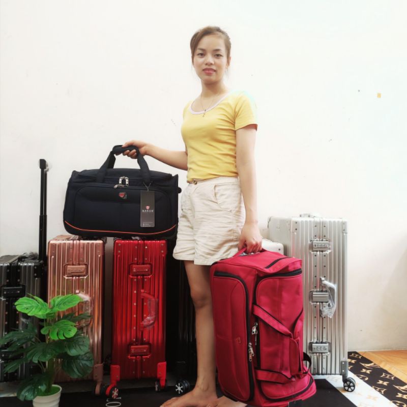 Túi du lịch có cần kéo chính hãng SAKOS STILO TG00 bảo hành 5 năm