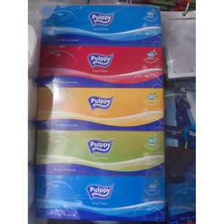 5 hộp  khăn  giấy  hộp  buppy