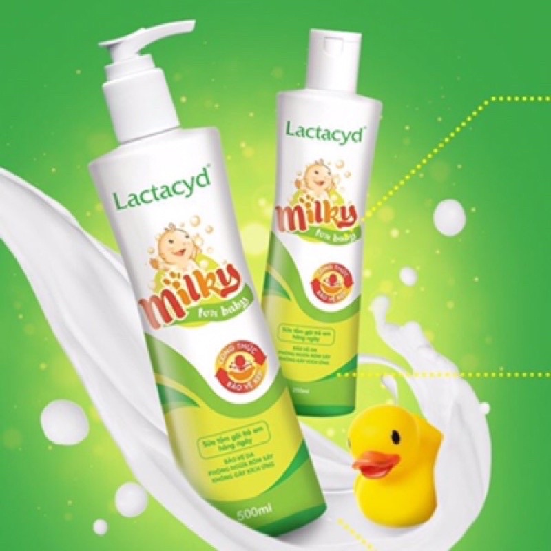 Sữa tắm Lactacyd milky 500ml