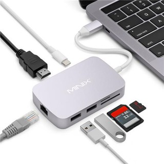 Bộ chuyển đổi USB Type-C đa chức năng Minix Neo C XGR (7 cổng)