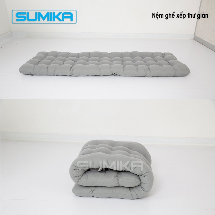 Đệm dùng cho ghế ghế xếp thư giãn, nệm bông, nệm dày 7cm