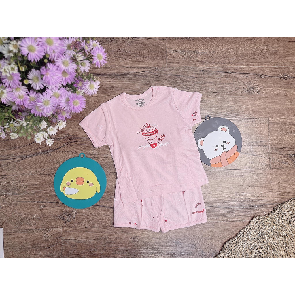 SALE 50% Bộ Quần Áo Cộc Cài Vai - PETIT -UALA ROGO Cho Bé Trai Bé Gái Chất Liệu XỊN mát từ 3 tháng đến 3 tuổi