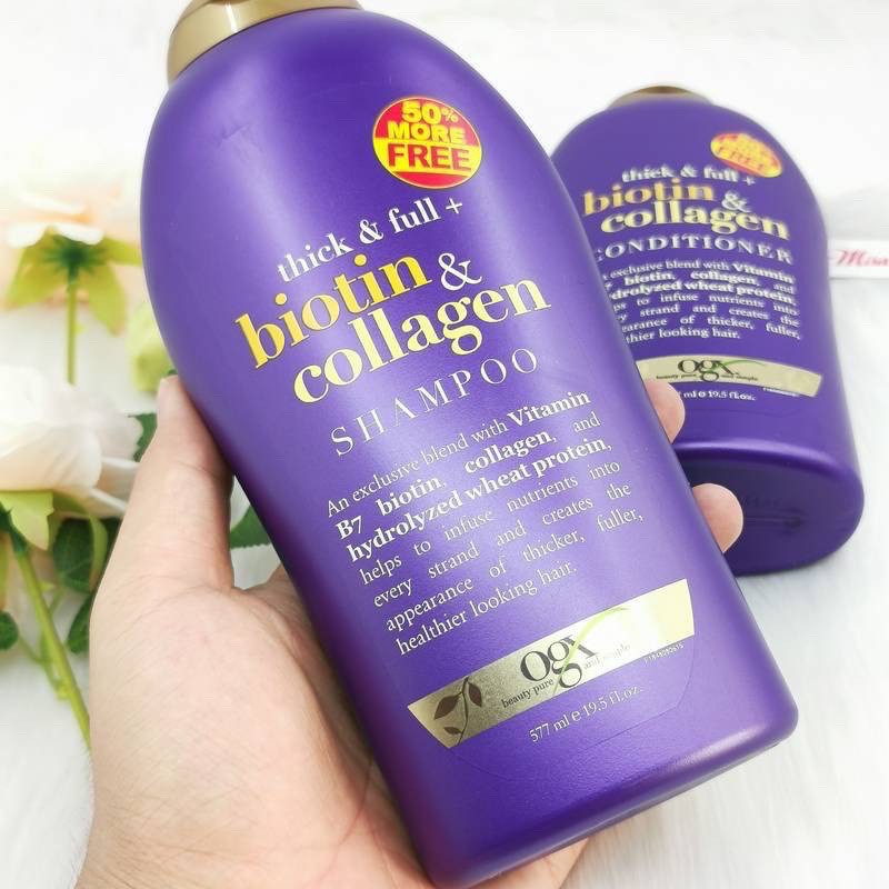 Dầu cặp BIOTIN&COLLAGEN TÍm