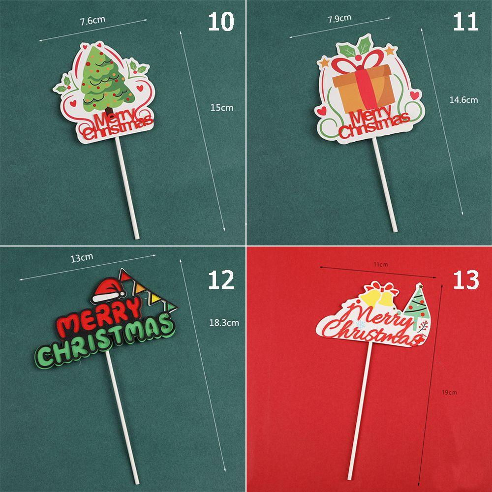 Phụ Kiện Trang Trí Bánh Kem Chữ Merry Christmas