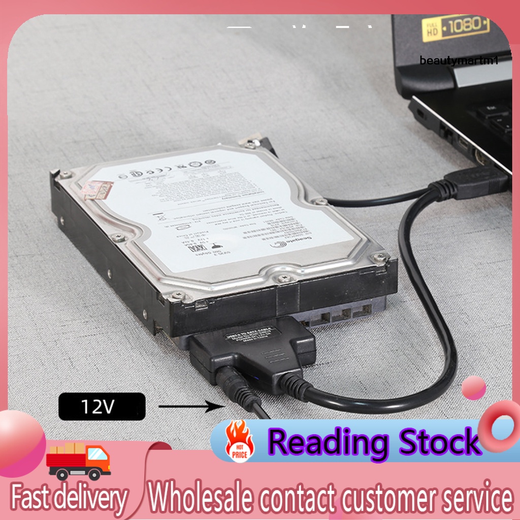 Cáp Chuyển Đổi Usb 3.0 Sang Sata Cho Ổ Cứng Ssd Hdd 2.5 / 3.5 Inch