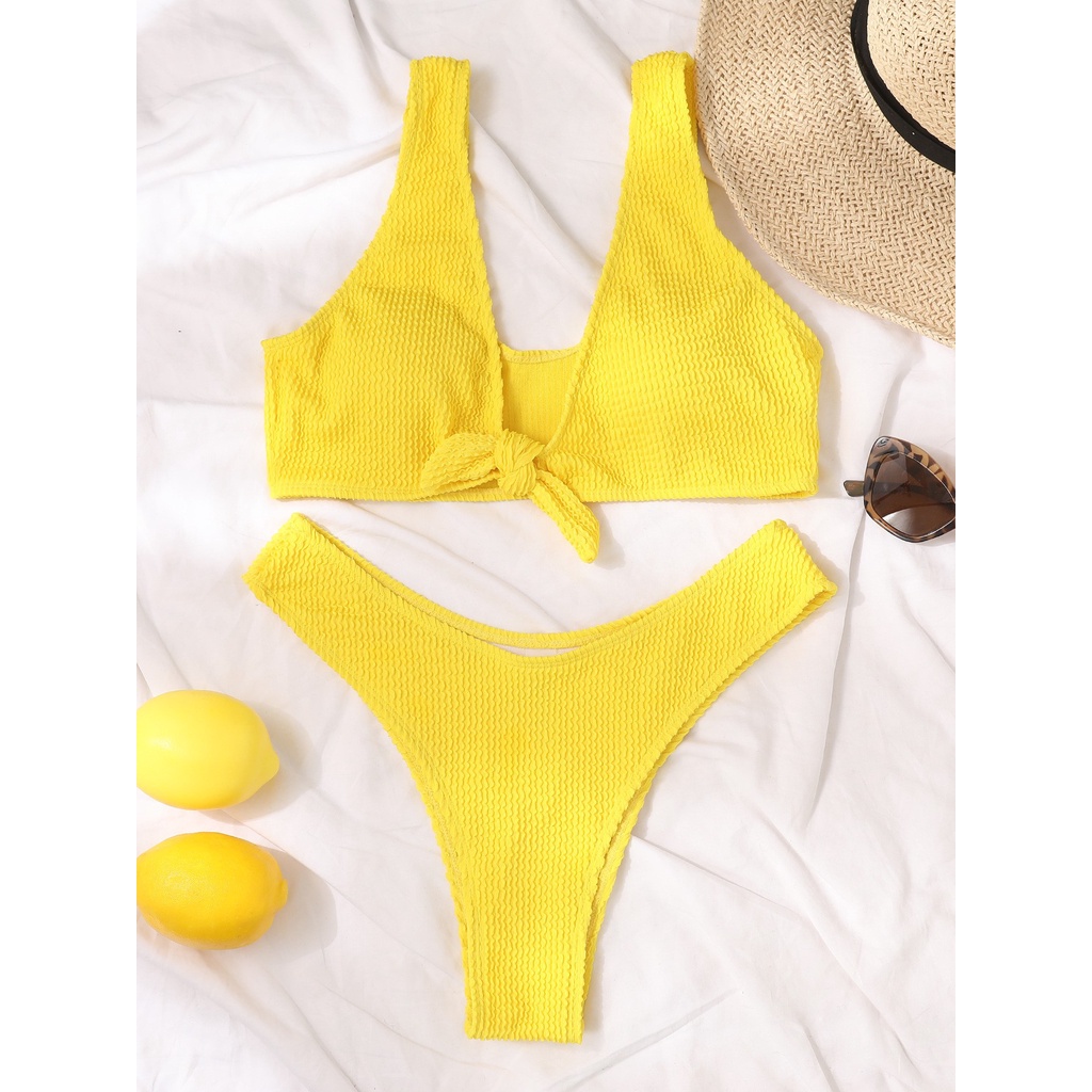 Bộ Bikini Hai Mảnh Đan Len Gợi Cảm Cho Nữ | BigBuy360 - bigbuy360.vn