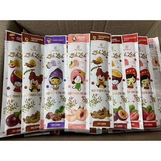 Thạch ZaiZai Rau Câu Đức Hạnh 1 THÙNG - Kẹo Zai Zai Ăn Vặt