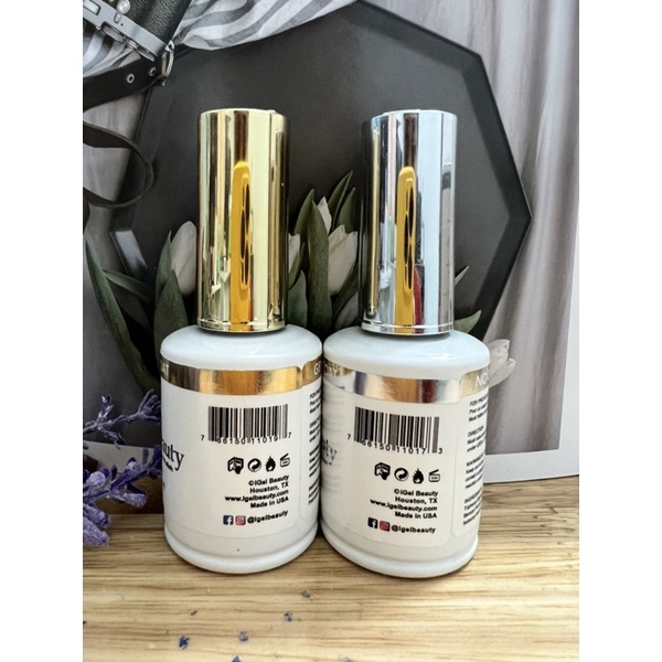 Base top Igel 15ml - liên kết sơn gel không chùi dành cho các loại móng - Sushi nail