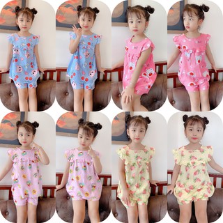 🍭22-40kg🍭 Bộ Lanh lụa hàng đẹp loại 1 siêu mềm mát cho bé gái size đại