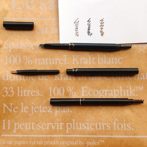 [Tặng kèm ngòi] Chì Kẻ Mày Đầu Tam Giác F.O.X Triangular Eyebrow With Mascara Brush 0.25g | BigBuy360 - bigbuy360.vn