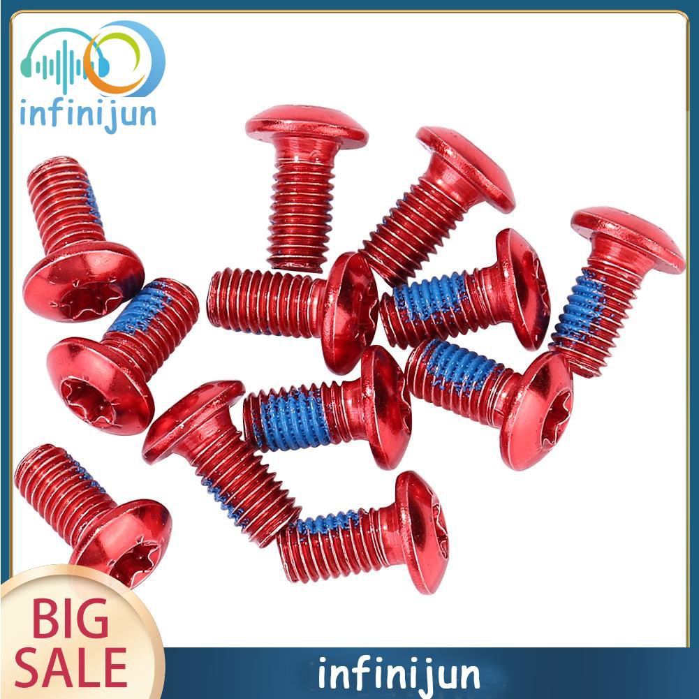 Set 12 Ốc Vít T25 M5X8Mm Cho Xe Đạp