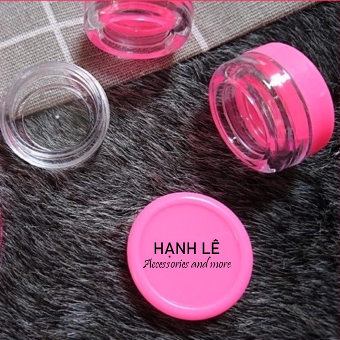 Lọ chiết mỹ phẩm 5gram nắp hồng dùng chiết mỹ phẩm, serum và các loại khác khi đi du lịch