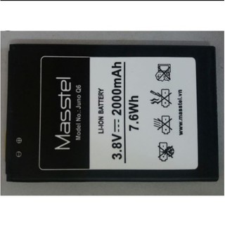 PIN MASSTEL JUNO Q6 ( LOẠI 1 BẢO HÀNH 6 THÁNG )