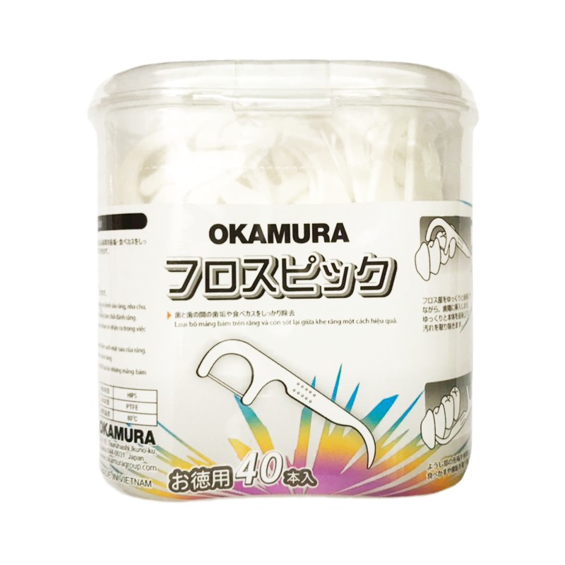 Okamura: Tăm cung chỉ nha khoa Okamura 40p
