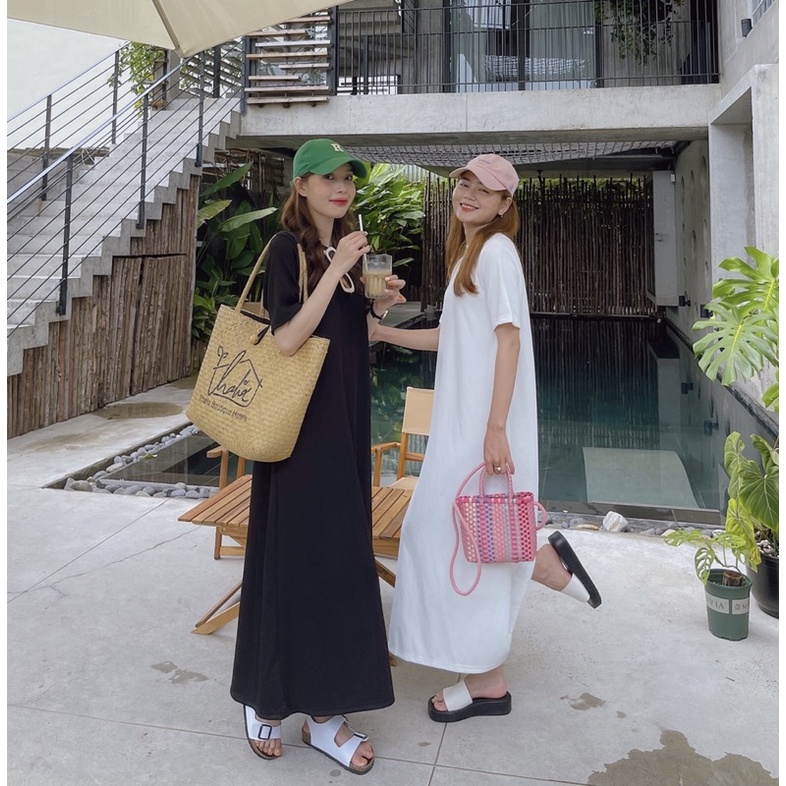 Ruly.studio -  Đầm thun dài siêu dày