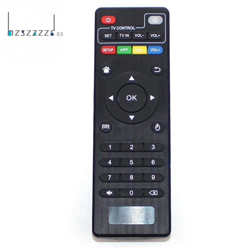 Điều Khiển Từ Xa Bằng Nhựa Màu Đen Chất Lượng Cao Cho Tv Box Thông Minh Mxq Pro M8S V88 / T95X / T9 Android 4.4