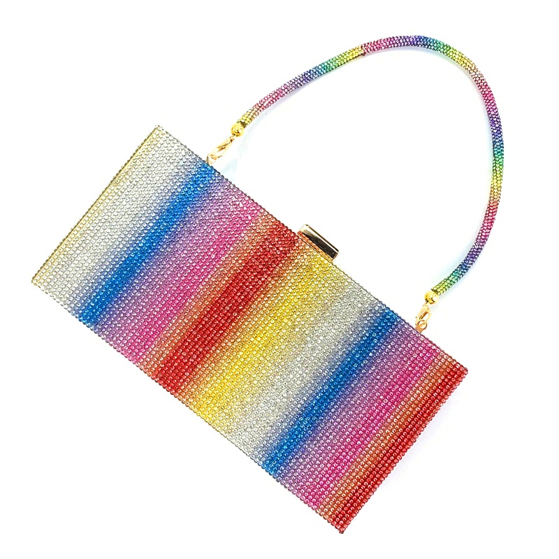 Ví Cầm Tay Đính Đá Lấp Lánh Sang Trọng