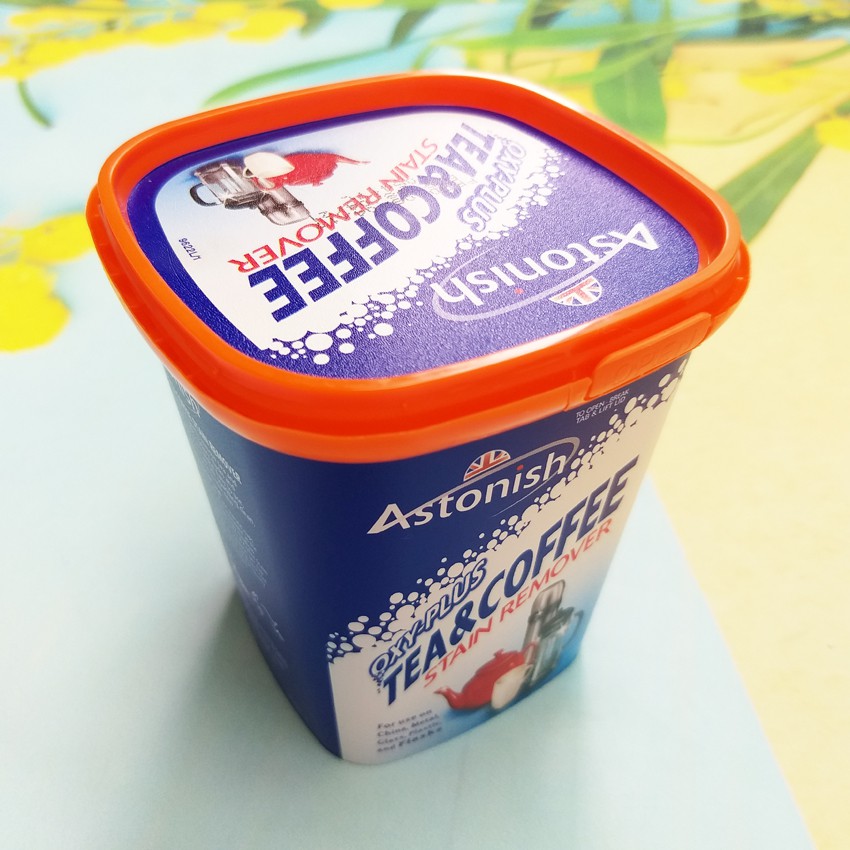 Hộp tẩy rửa cặn trà cà phê Astonish Anh Quốc 350g