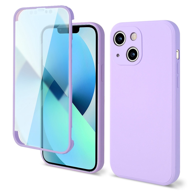 Ốp Điện Thoại Silicon Dẻo 2 Trong 1 Chống Sốc Bảo Vệ 360 Độ Cho Iphone 11 Pro Max Xs Max XR 7 8 Plus Se 2020