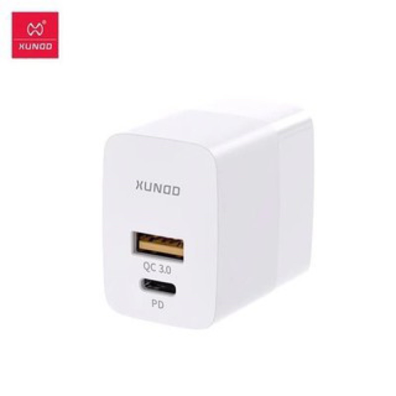 Củ sạc thay thế 27W 18w hỗ trợ cho Xiaomi Redmi Quickcharge 3.0 PD 2 Cổng Xundd