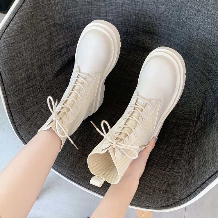 Giày bốt martin ôm kiểu Anh thời trang xuân thu 2020 cho nữ | BigBuy360 - bigbuy360.vn