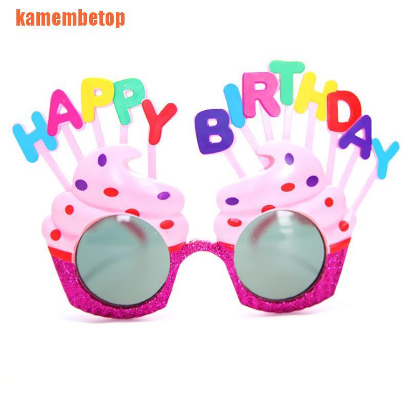 Kính Mát Chữ Happy Birthday Vui Nhộn