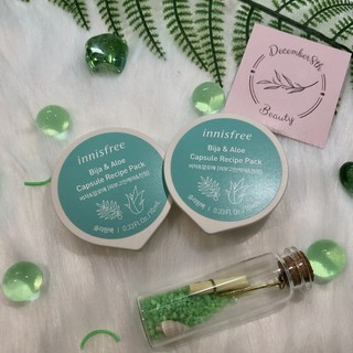 Mặt Nạ Bija & Nha Đam Innisfree Capsule Recipe Pack – Bija & Aloe